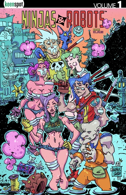 Cover image for Ninjas & Robots Vol. 1