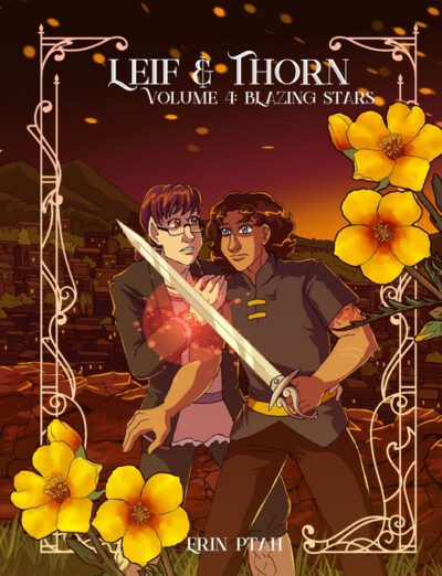 Cover image for Leif & Thorn 4: Blazing Stars