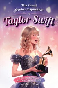 Cover image for The Great Genius Inspiration of Taylor Swift: From Debut, Eras Tour, and Taylor's Version Albums - A Women Empowering Musical Biography for All Ages