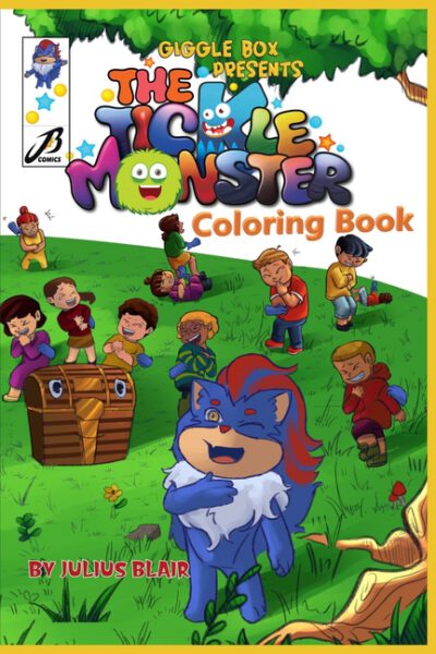 Cover image for The Tickle Monster Coloring Book
