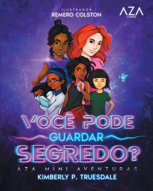 Cover image for Aza Comics Você Pode Guardar Segredo?