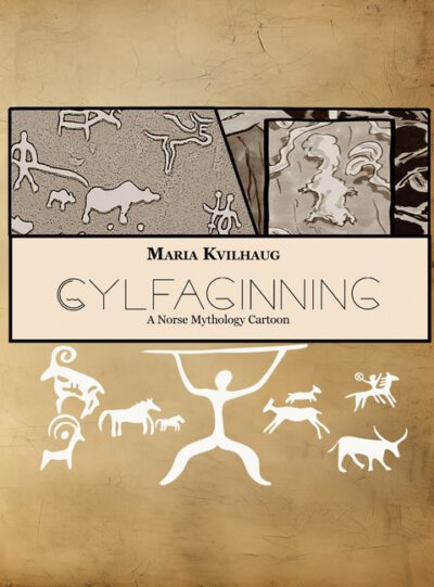Cover image for Gylfaginning: A Norse Mythology Cartoon