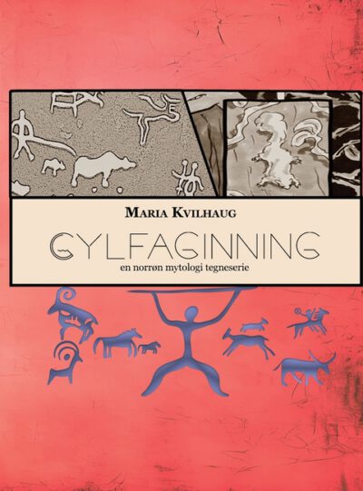 Cover image for Gylfaginning, en norrøn mytologi tegneserie