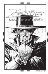 Zorro: Man of the Dead Artist Edition