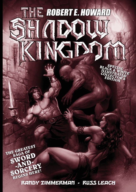Cover image for Russ Leach's The Shadow Kingdom: Black and White Edition