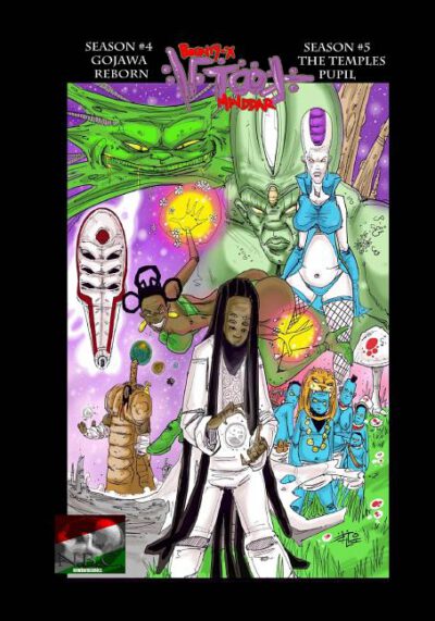 Cover image for Bounty-X Minddar Gojawa Reborn #4/The Temples Pupil #5: Seasons #4 and #5