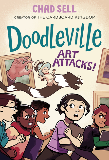 Cover image for Doodleville #2: Art Attacks!: (A Graphic Novel)