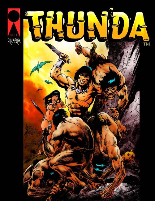Cover image for THUN'DA King of the Lost World