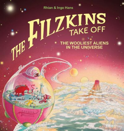 Cover image for The Filzkins Take Off: The Wooliest Aliens In The Universe