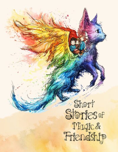 Cover image for Short Stories of magic and friendship: bedtime stories for kids ages 4-8 5 Minute Tales for Kids age 4 dragons, elves, fairies, wizards, enchanted for