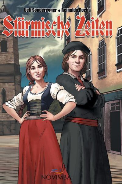 Cover image for Stürmische Zeiten: Martin Luther und Katharina von Bora