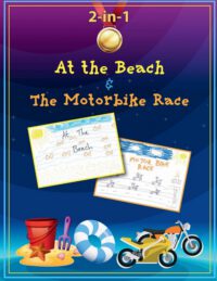 Cover image for At the Beach and The Motorbike Race