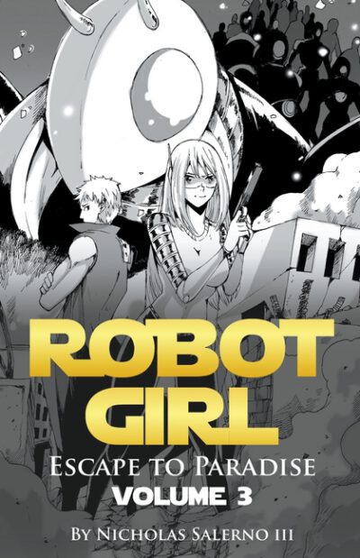 Cover image for Robot Girl "Escape to Paradise"