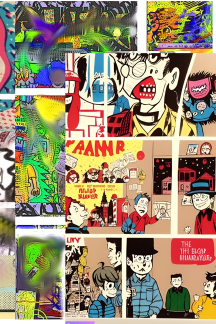 Cover image for omgwtf drawings zine
