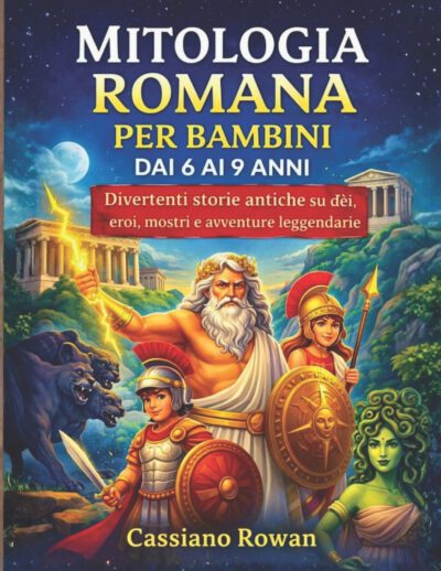 Mitologia Romana Per Bambini Dai 6 AI 9 Anni: Divertenti storie antiche su dei, eroi, mostri e avventure leggendarie