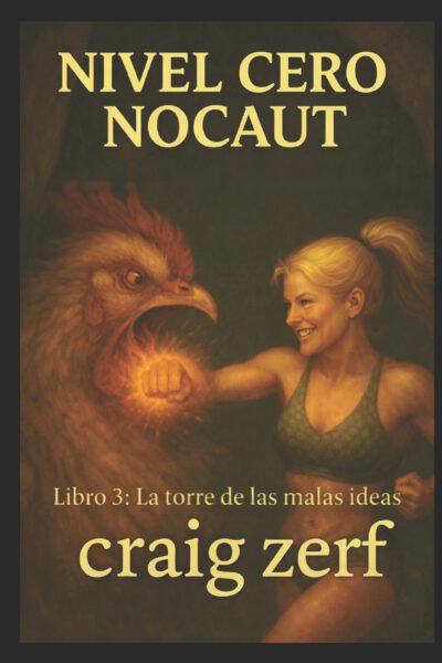 NIVEL CERO NOCAUT Libro 3: La torre de las malas ideas: Un juego de rol de mazmorras LitRPG con una heroína de nivel cero, superpoderosa y que lo golp