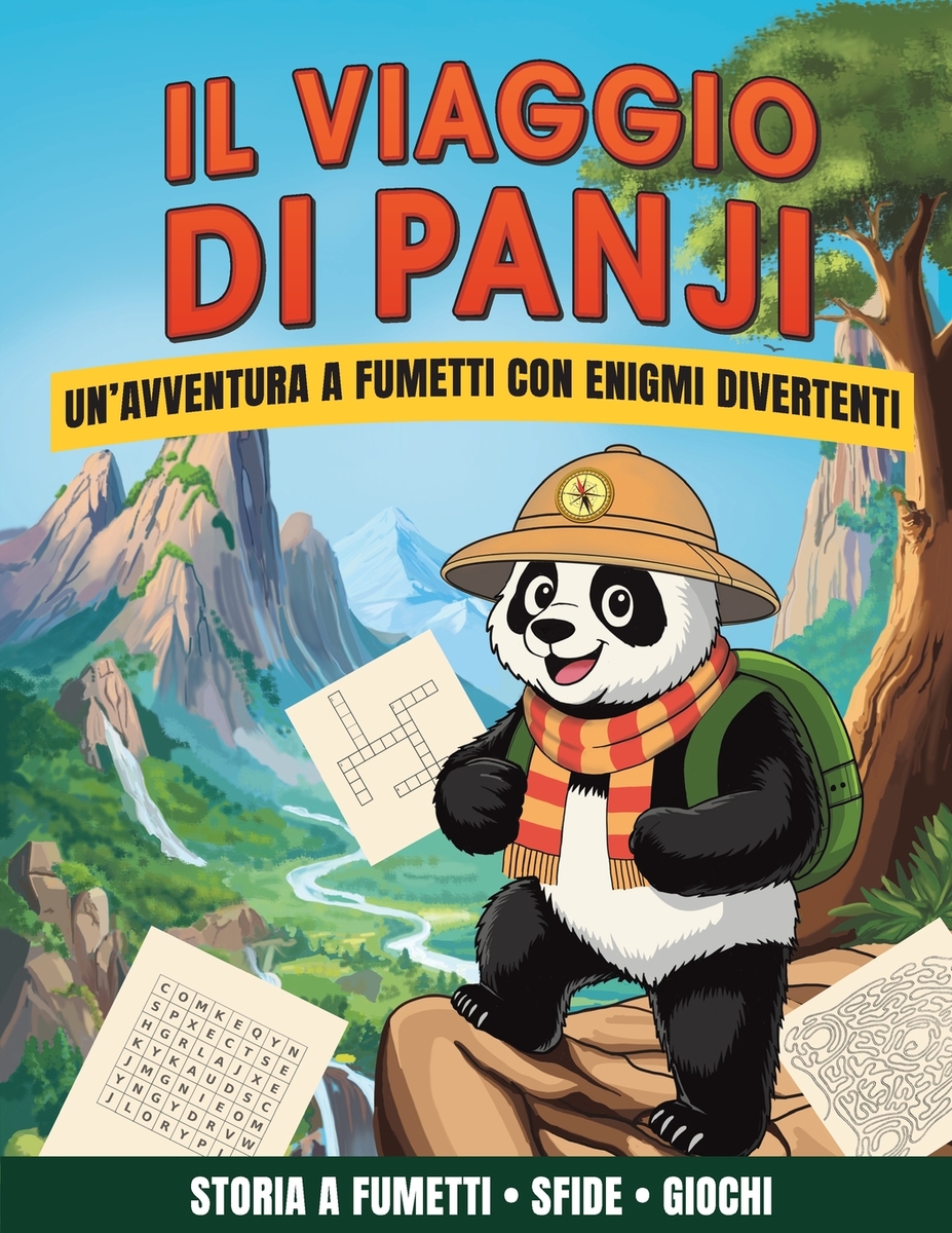 Il viaggio di Panji: Una storia a fumetti con enigmi, giochi, disegni e attività
