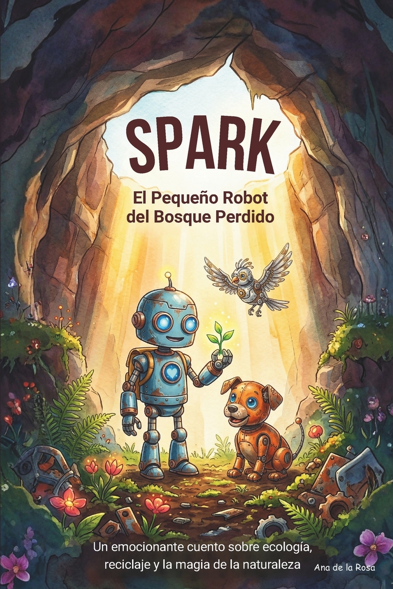 Spark: El Pequeño Robot del Bosque Perdido: Un emocionante cuento sobre ecología, reciclaje y la magia de la naturaleza