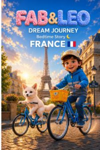 Fab & Leo's Dream Journey to France: A Magical Bedtime Adventure Through Paris, Lavender Fields, Castles, and the Wonders of France