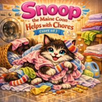 Snoop Catty Cat: Snoop Helps with Chores (Sort of)