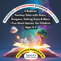 Magical Adventure Stories for Kids: 5 Bedtime Fantasy Tales with Stars, Dragons, Talking Trees & More Fun Short Stories for Children Ages 3-7