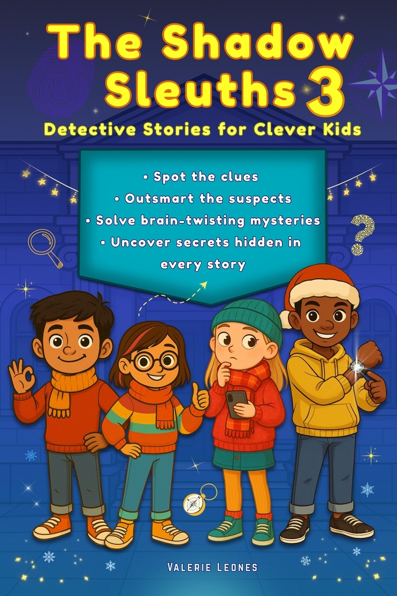 The Shadow Sleuths: Mystery Detective Stories for Clever Kids Ages 9-12: Spot the clues, outsmart the suspects, solve brain-twisting mysteries, and un