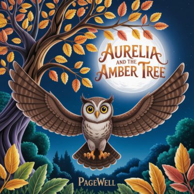 Aurelia and the Amber Tree Kids Story Book Kids Picture Book: A Magical Nighttime Story About Caring for Nature, Friendship, and Working Together for