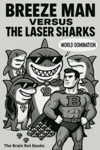 Breeze Man Versus the Laser Sharks: The Brain Rot Books