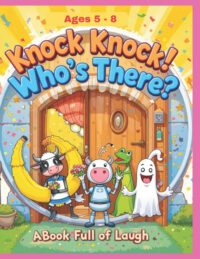 Knock Knock! Who's There? A Book Full of Laughs: 300+ Hilarious Knock-Knock Jokes for Kids Ages 5-8