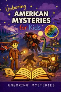 Unboring American Mysteries for Kids: Funny, Fascinating Guide to the Strangest True American Mysteries, Shocking Truths, and Unexplained Events