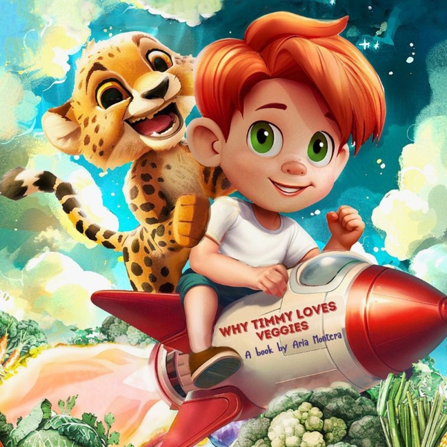 Why Timmy Loves Veggies: Follow Timmy on his veggie-powered adventures