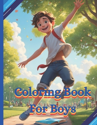 Cover image for Coloring Book for Boys