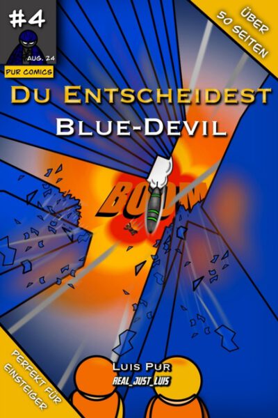 Cover image for Du Entscheidest - Blue-Devil #4
