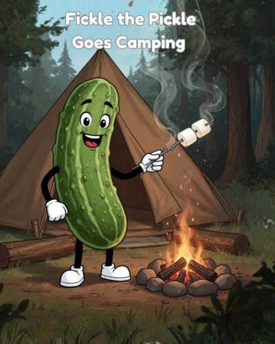 Fickle the Pickle Goes Camping