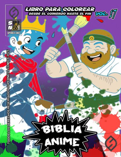 Biblia Anime Desde El Inicio Hasta El Final Vol 17: libro para colorear
