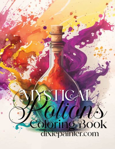 Cover image for Mystical Potions Coloring Book