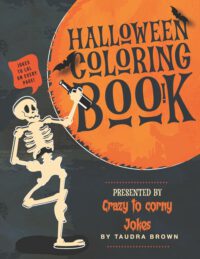 Cover image for Halloween Coloring Book: Crazy to Corny