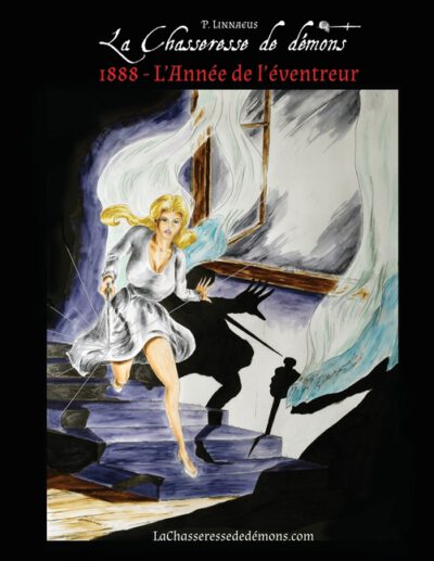 Cover image for 1888 - L'Année de l'éventreur: La Chasseresse de démons - une nouvelle