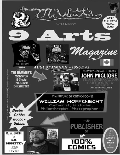 Cover image for 9 Arts Magazine: #2 - For the Serious Artist & Art-Lover in Mind!