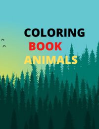 Cover image for COLORING book animals