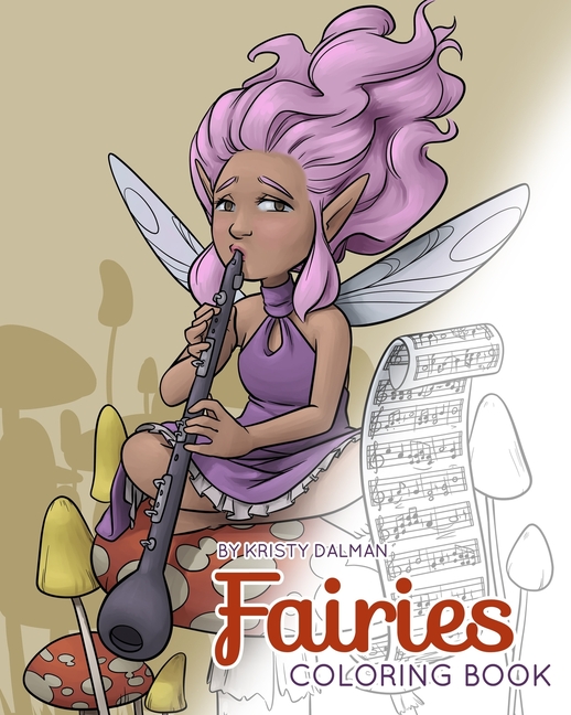 Cover image for Fairies Coloring Book