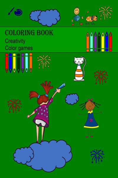 Cover image for Coloring Book: Creativity Color games