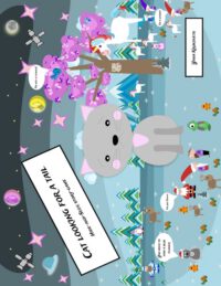 Cover image for Cat looking for a tail. Hide and seek story game: Hide-and-seek story-game