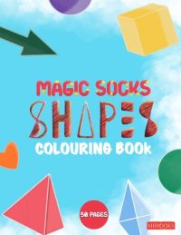 Cover image for Magic Socks Colouring Book: Shapes & Sweets