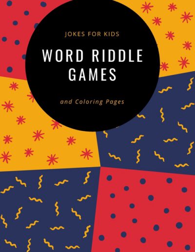 Cover image for Jokes for Kids, Word Riddle Games, and Coloring Pages, The English language is a giant meme..: Silly Jokes for Kids, Riddles, Kids Joke book, Awesome