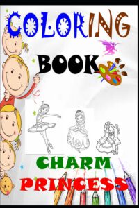 Cover image for Charm Princess: coloring book