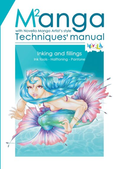 Cover image for Manual of Manga Techniques. Chapter 2: Ink tools, Halftoning, Pantone. Easy way to Ink and Fill with step-by-step examples
