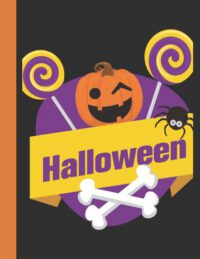 Cover image for Halloween: Halloween Coloring Book - Coloring Book for Toddlers, Kids, Teens, Adults