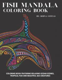 Cover image for Fish Mandala Coloring Book