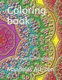 Cover image for Coloring book: 30 swears coloring pages